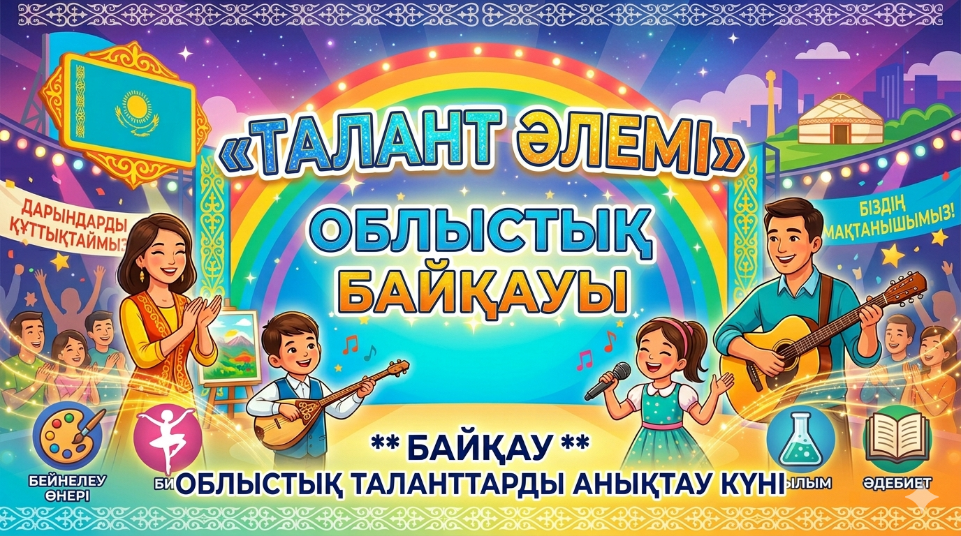 «Талант әлемі» облыстық байқауы