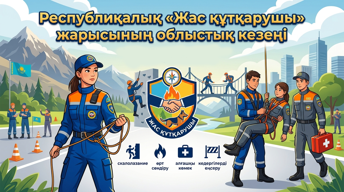 Республикалық «Жас құтқарушы» жарысының облыстық кезеңі