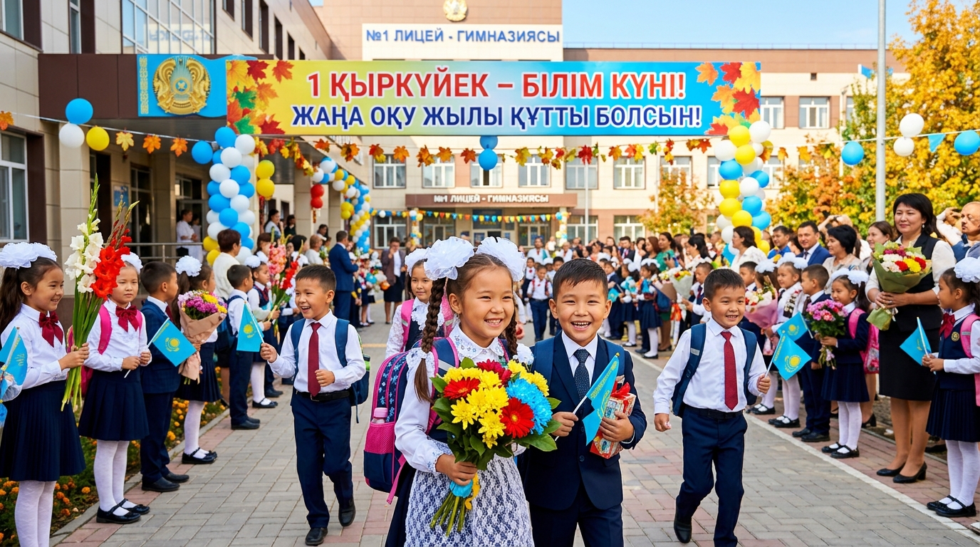 1 қыркүйек – Білім күні!