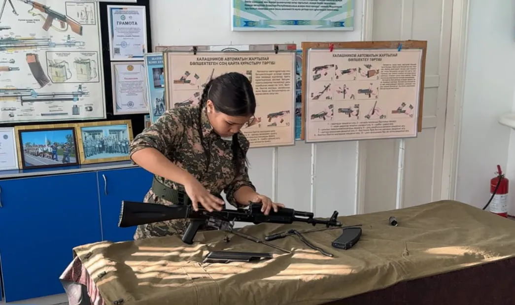 АК-74 автоматын толық емес бөлшектеу және жинақтаудан облыстық қашықтықтан өткізген жарыстың  БАСПАСӨЗ ХАБАРЛАМАСЫ