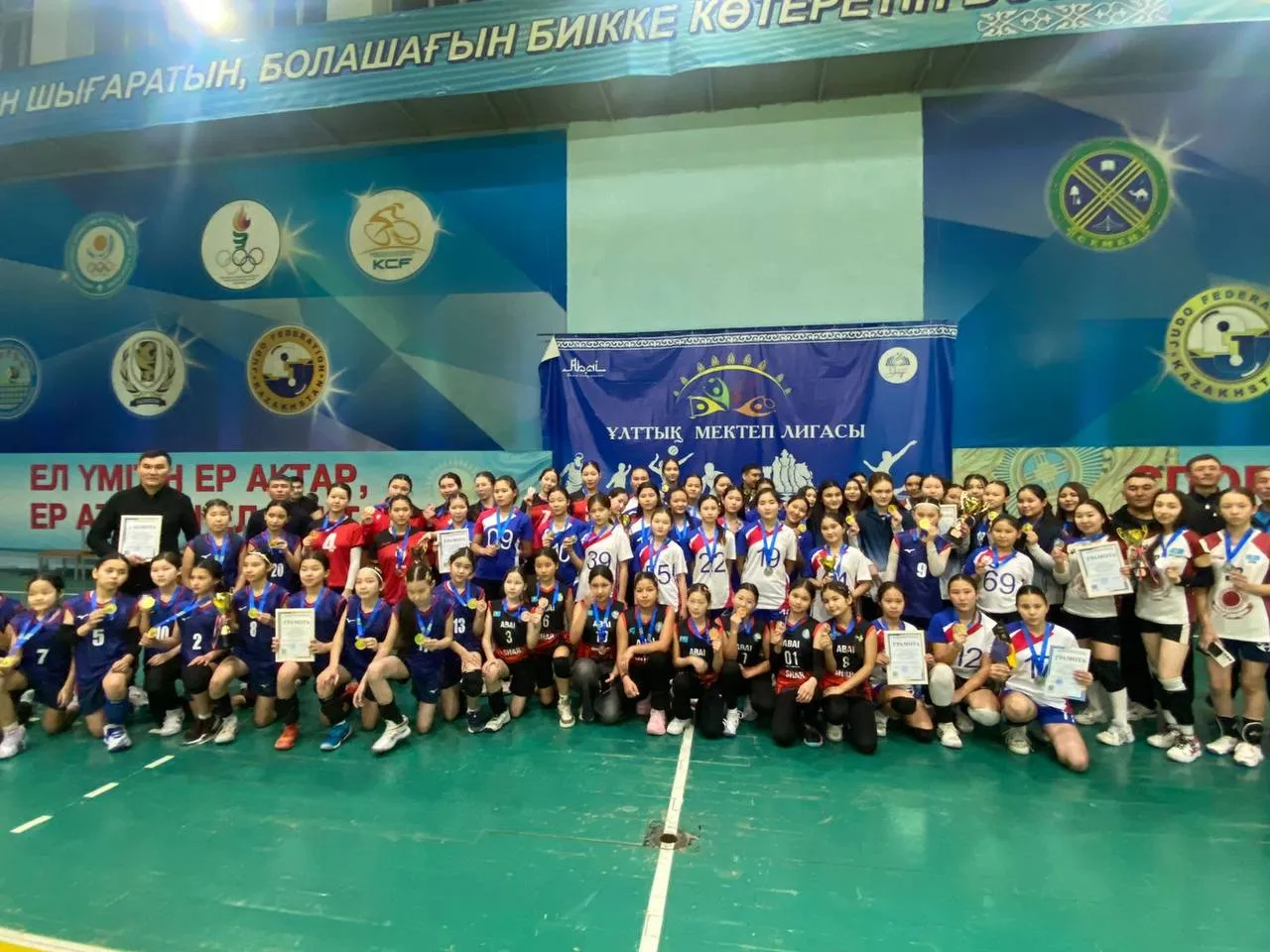 Ұлттық мектеп лигасы аясында үстел теннисі жарысының облыстық кезеңі өтті 